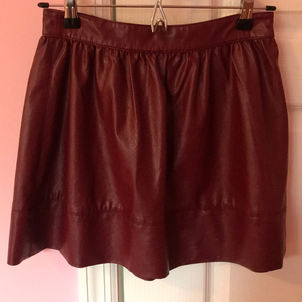 Forever 21 Leather Skirt
